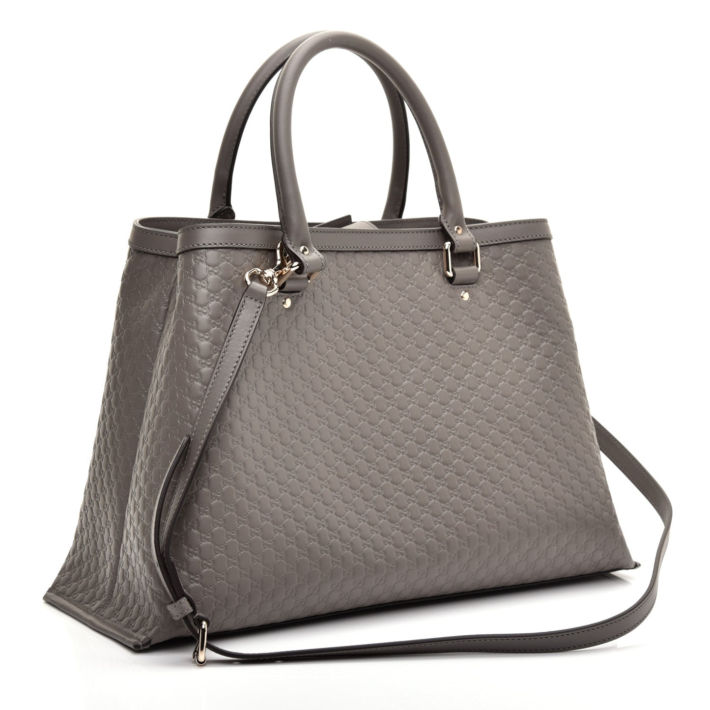 Soft Microguccissima Medium Tote Loess
