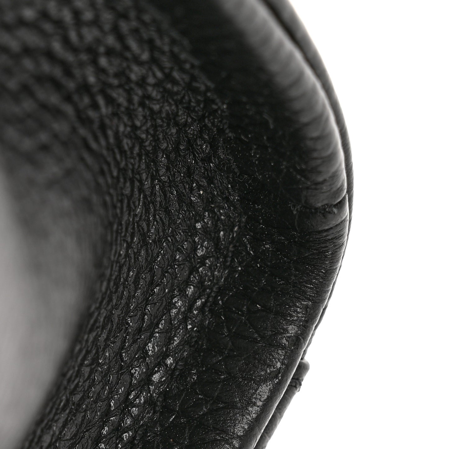Grained Calfskin Crossbody The Tote Bag Black