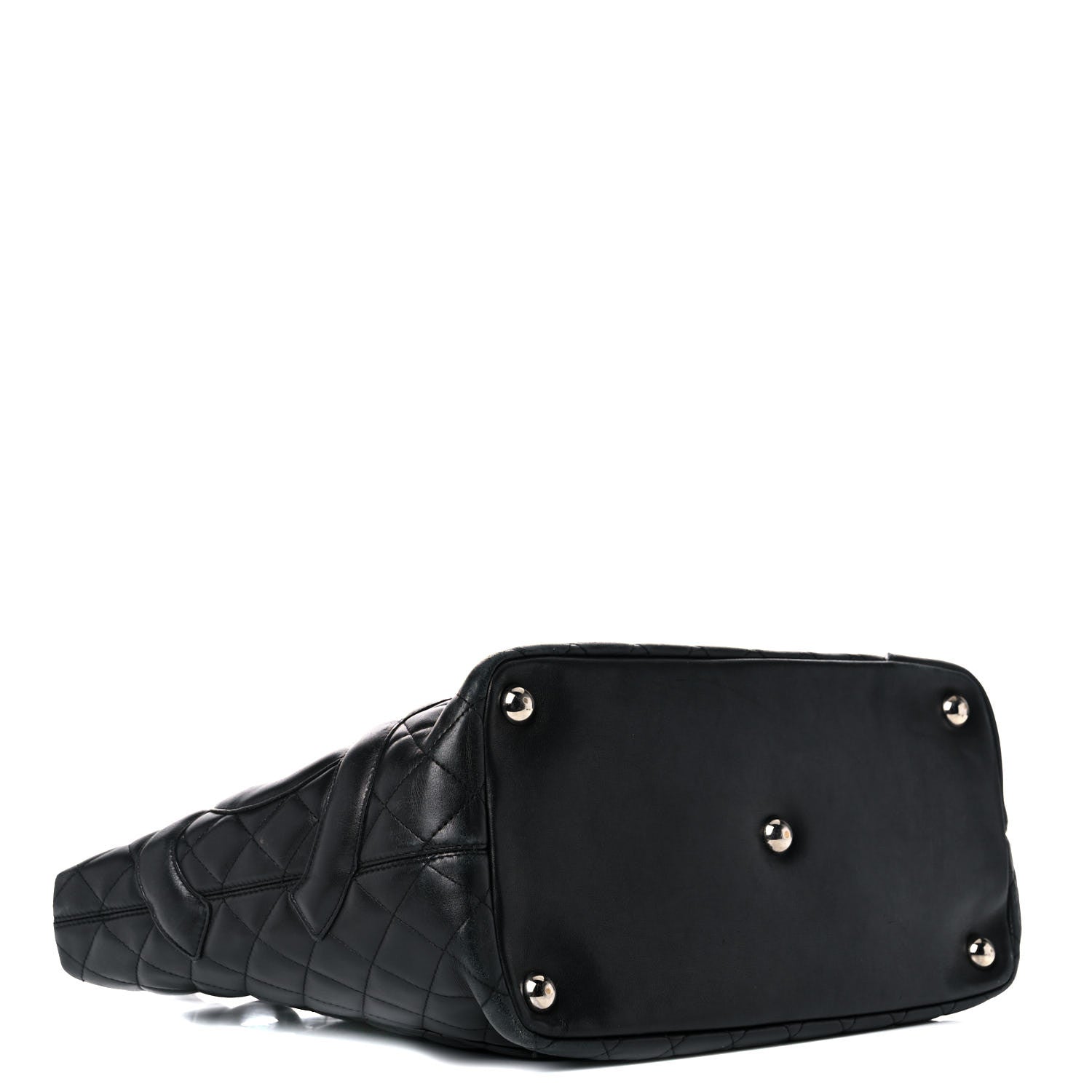 Chanel Calfskin Quilted Large Cambon Tote Black 4 of 28