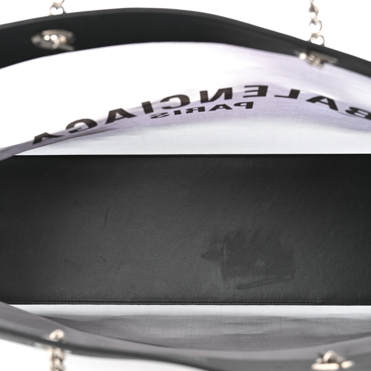Balenciaga Mesh Large Duty Free Tote Black 10 of 14