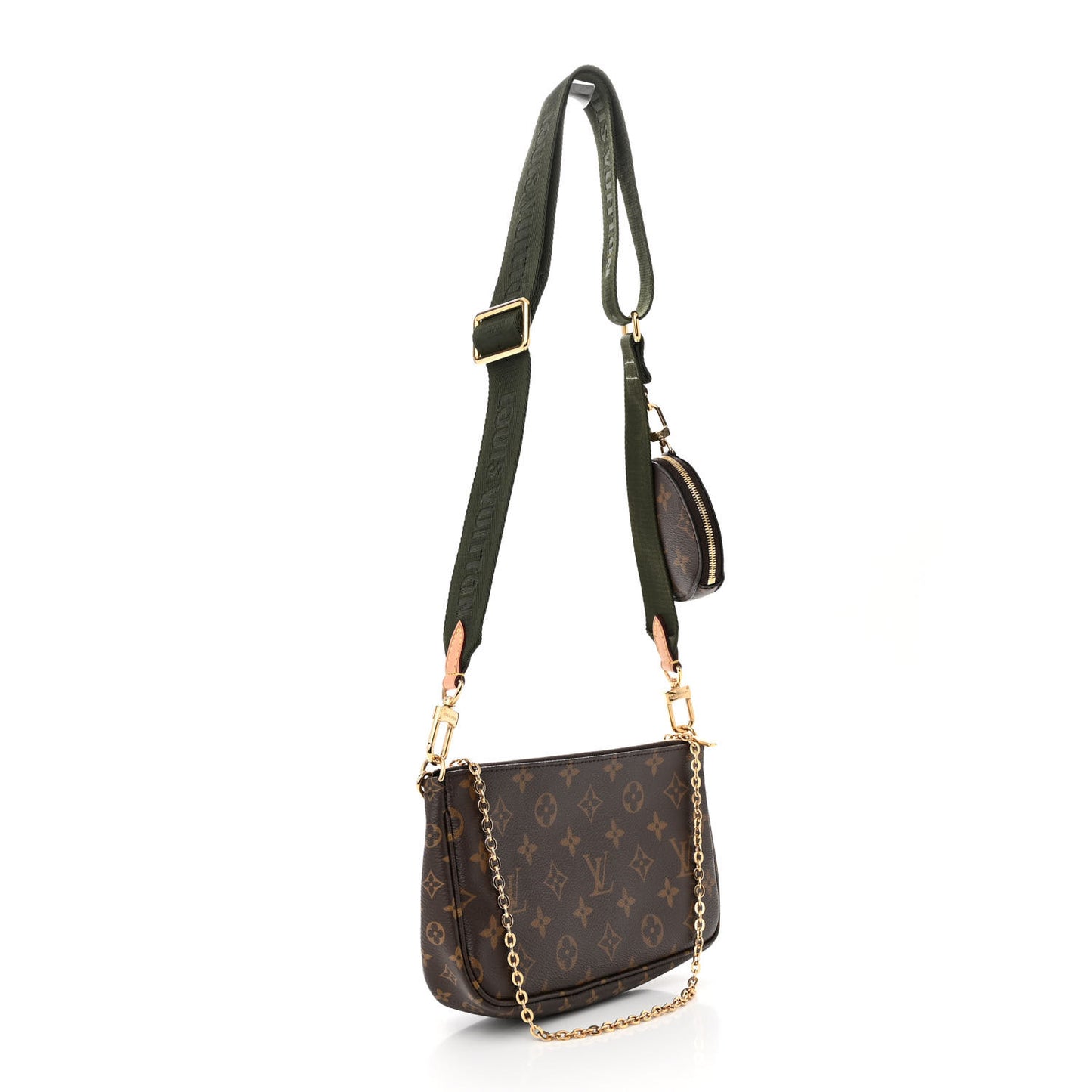 Monogram Multi Pochette Accessories Kaki