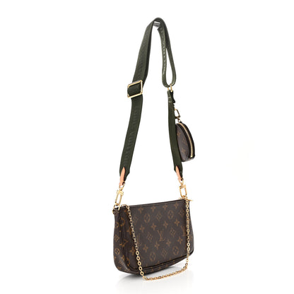 Louis Vuitton Monogram Multi Pochette Accessories Kaki 3 of 11