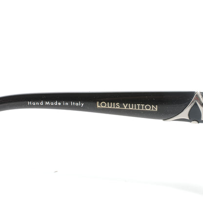 Louis Vuitton Acetate Dahlia Carre Sunglasses Black 4 of 5