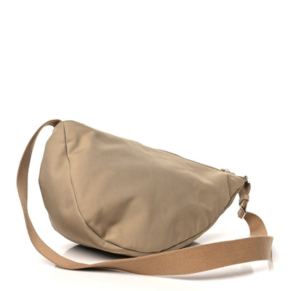 The Row Nylon Slouchy Banana Two Bag Dune 3 of 9