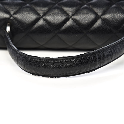 Chanel Caviar Quilted Jumbo Kelly Flap Black 8 of 16