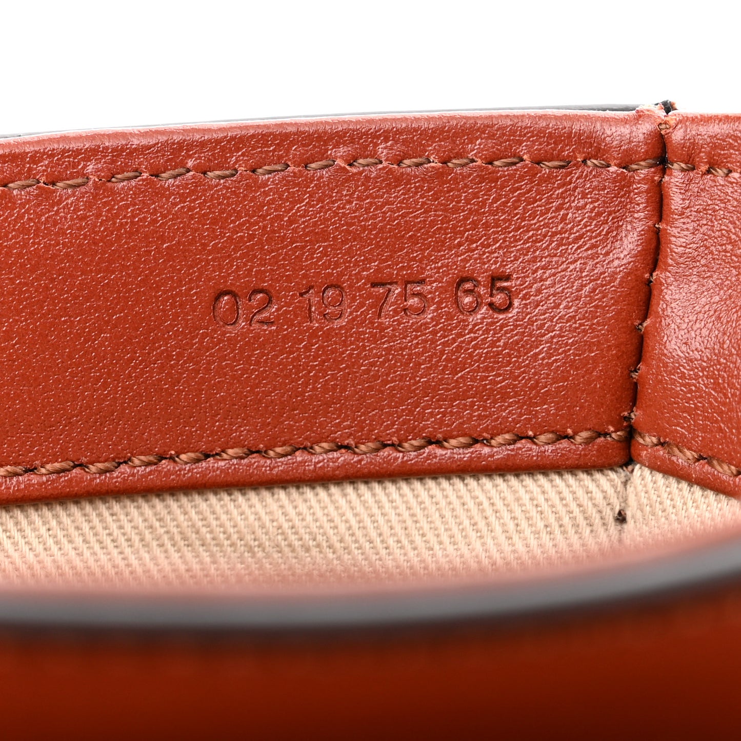 Shiny Calfskin Suede Mini C Bag Sepia Brown