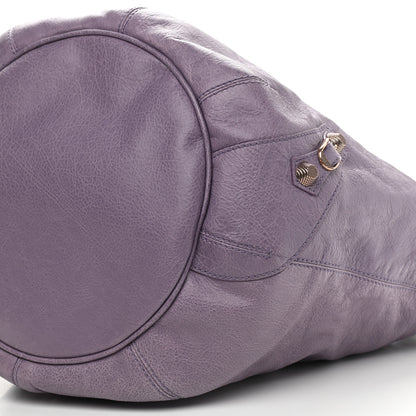 Balenciaga Agneau Giant 12 Rose Gold Hardware Pompon Glycine 9 of 10
