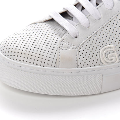 Givenchy Calfskin Perforated Womens Urban Street Sneakers 37.5 White 15 of 17