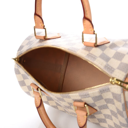 Louis Vuitton Damier Azur Speedy Bandouliere 25 6 of 10