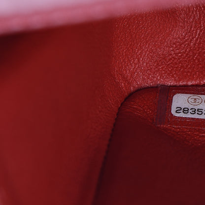 Chanel Aged Calfskin Quilted 2.55 Reissue Mini Flap Red 6 of 12