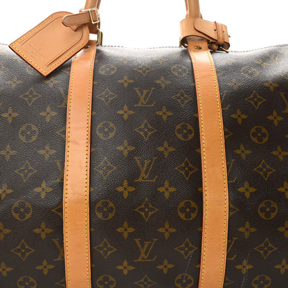 Louis Vuitton Monogram Keepall Bandouliere 55 8 of 13