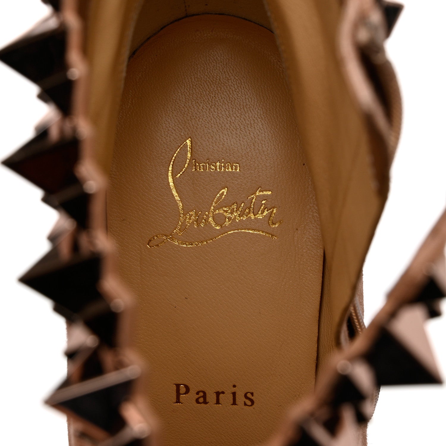 Christian Louboutin Veau Velours Firmamma 85 Booties 40 Courtisane Pink Bronze 6 of 8