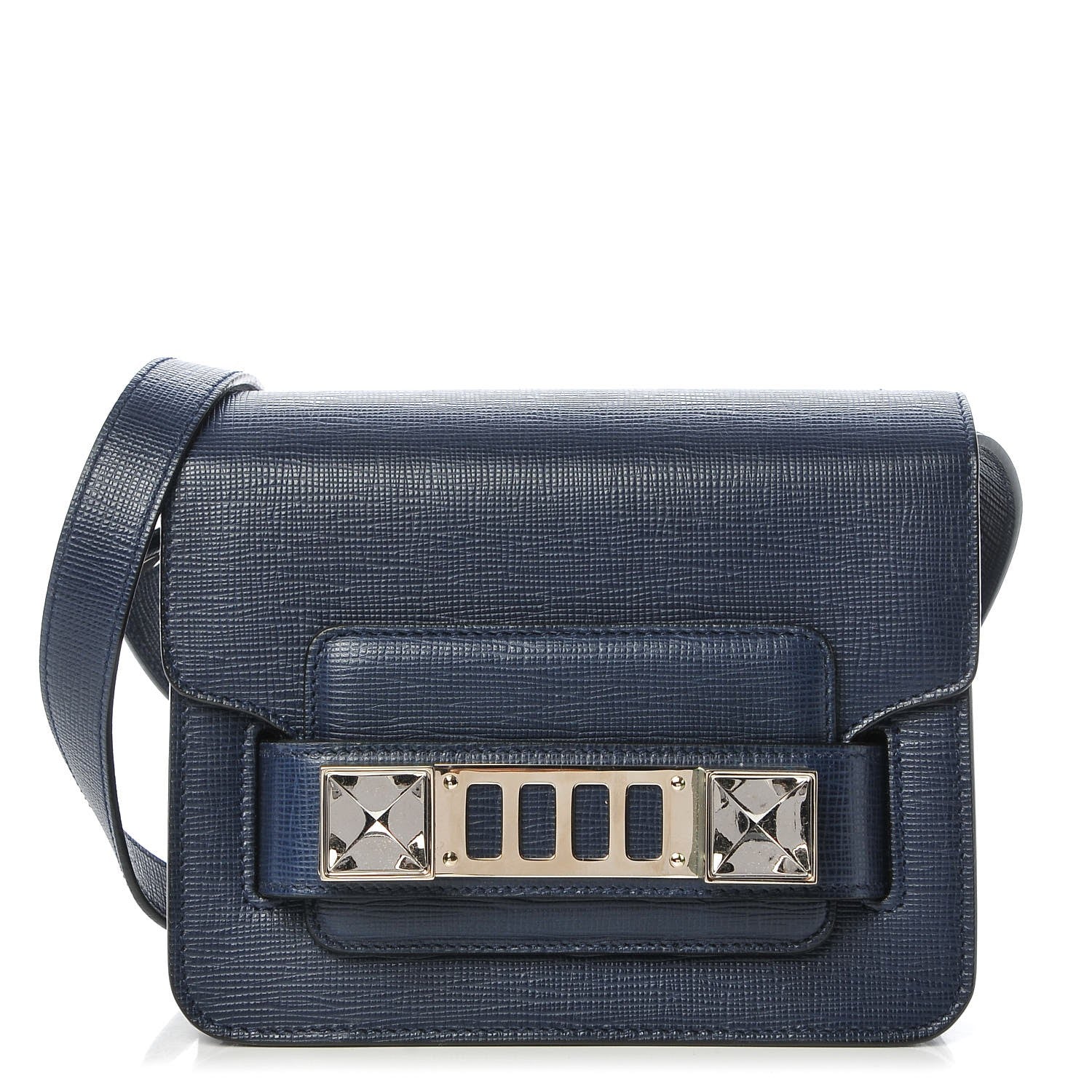 Proenza Schouler Linosa Tiny PS11 Classic Shoulder Bag Indigo 1 of 7
