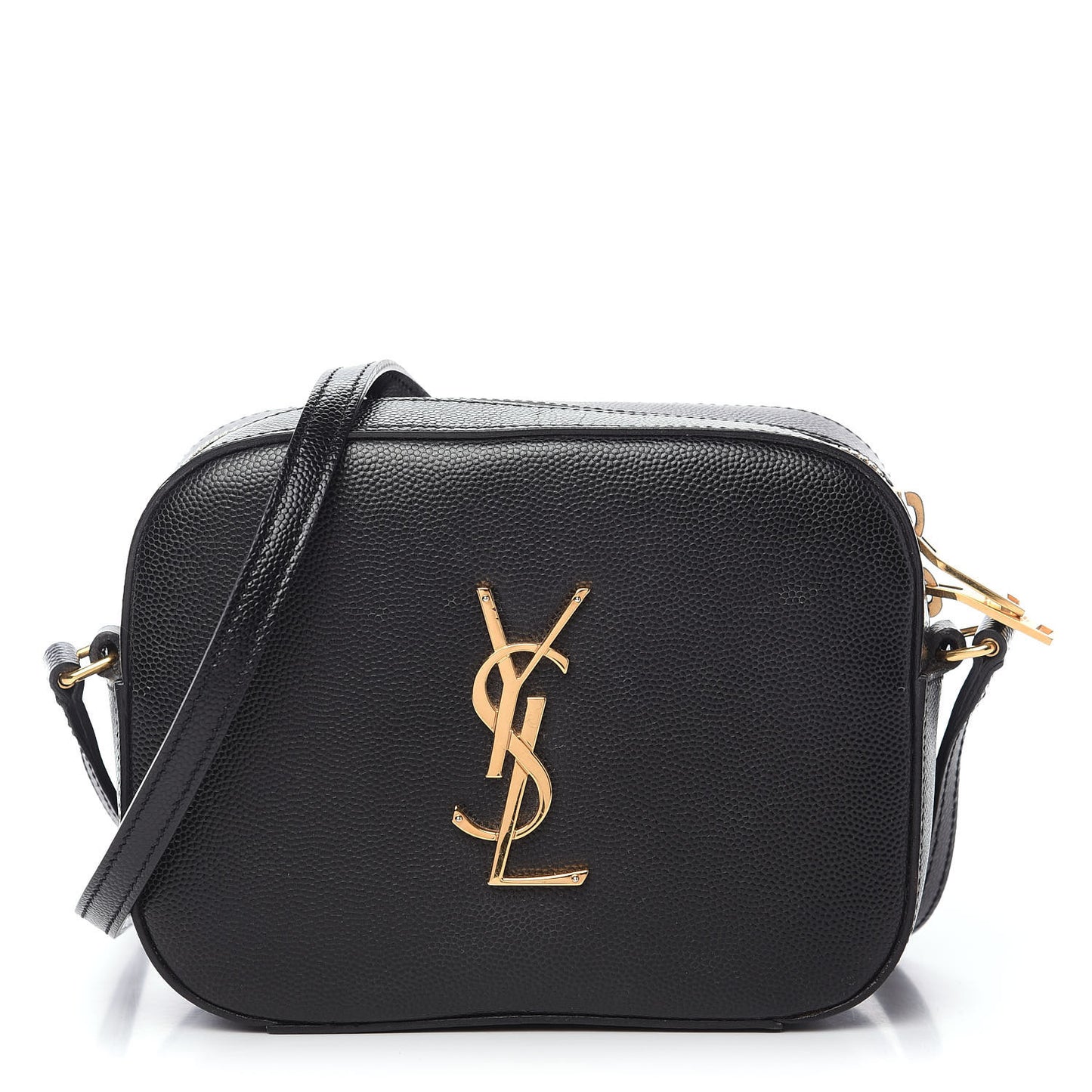 Grain De Poudre Small Classic Monogram Camera Bag Black