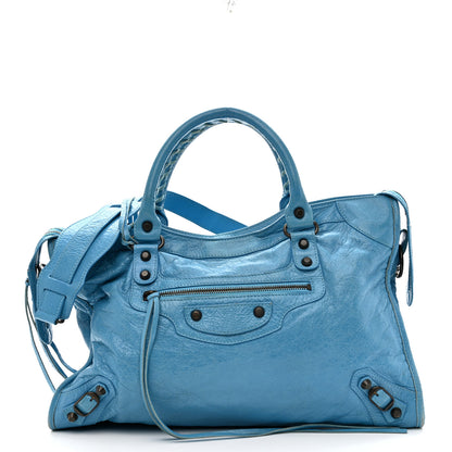 Balenciaga Agneau Classic Hardware City Bleu Azur Clair 1 of 11