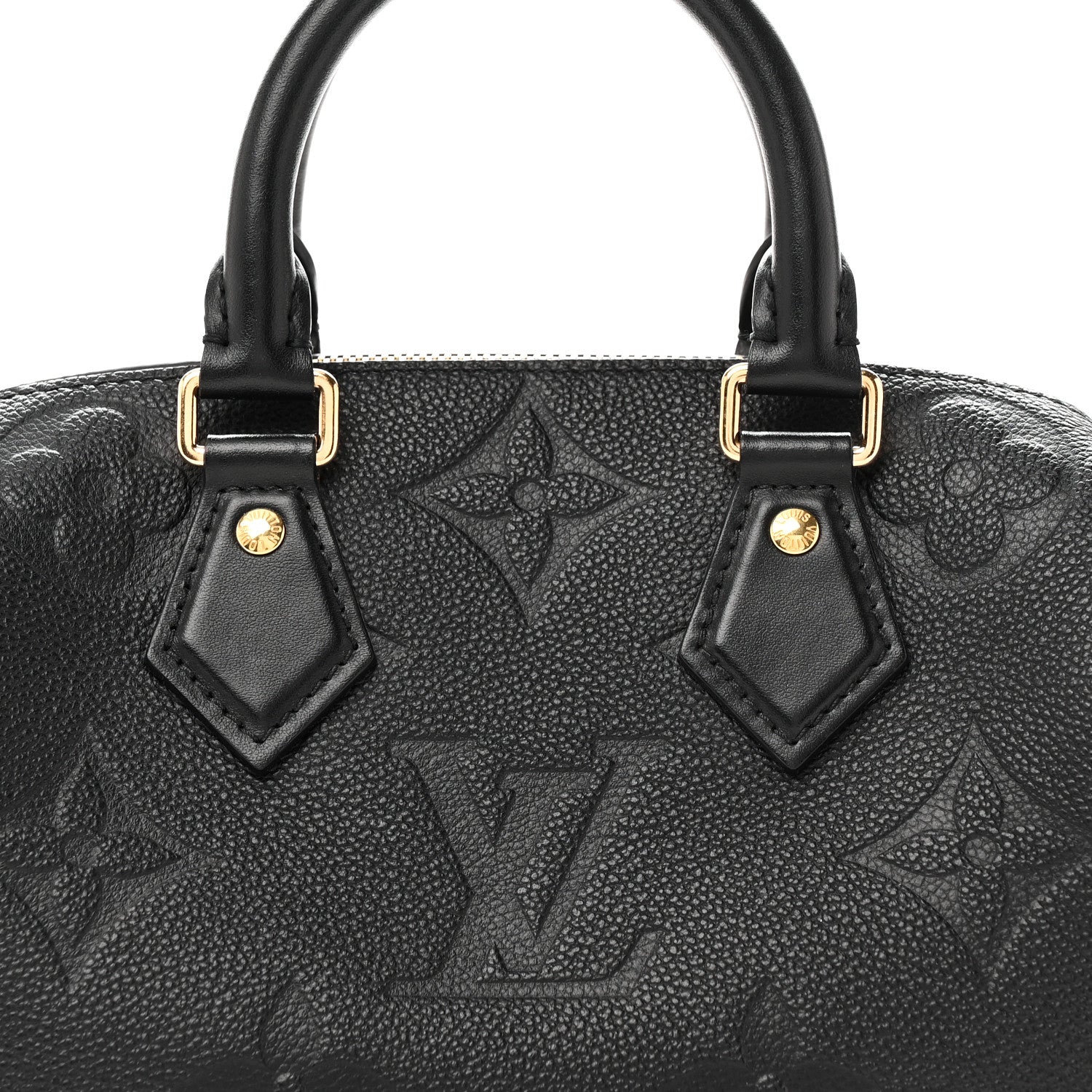 Louis Vuitton Empreinte Monogram Giant Speedy Bandouliere 20 Black 7 of 10