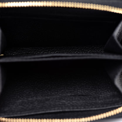 Louis Vuitton Empreinte Zippy Coin Purse Black 5 of 8