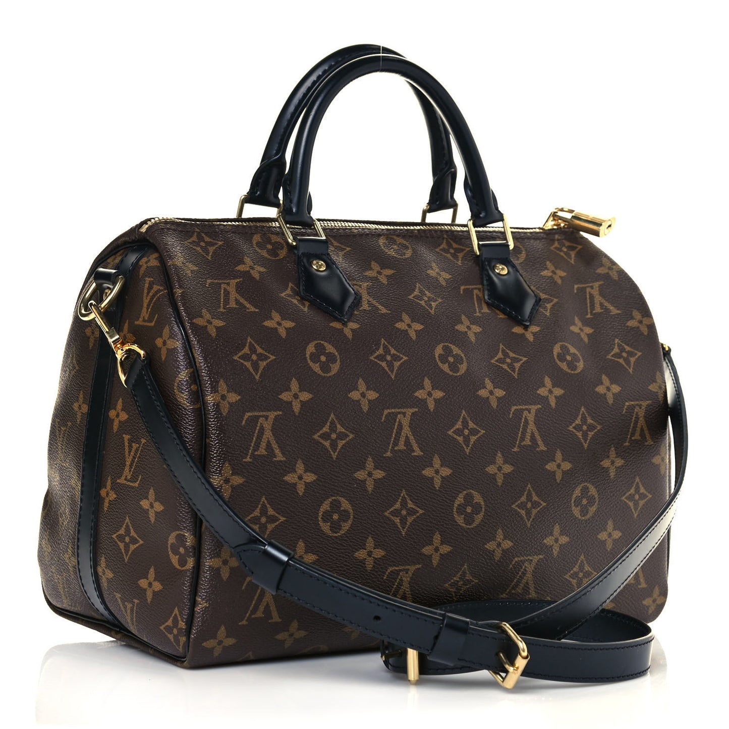 Monogram My World Tour Speedy Bandouliere 30 Black