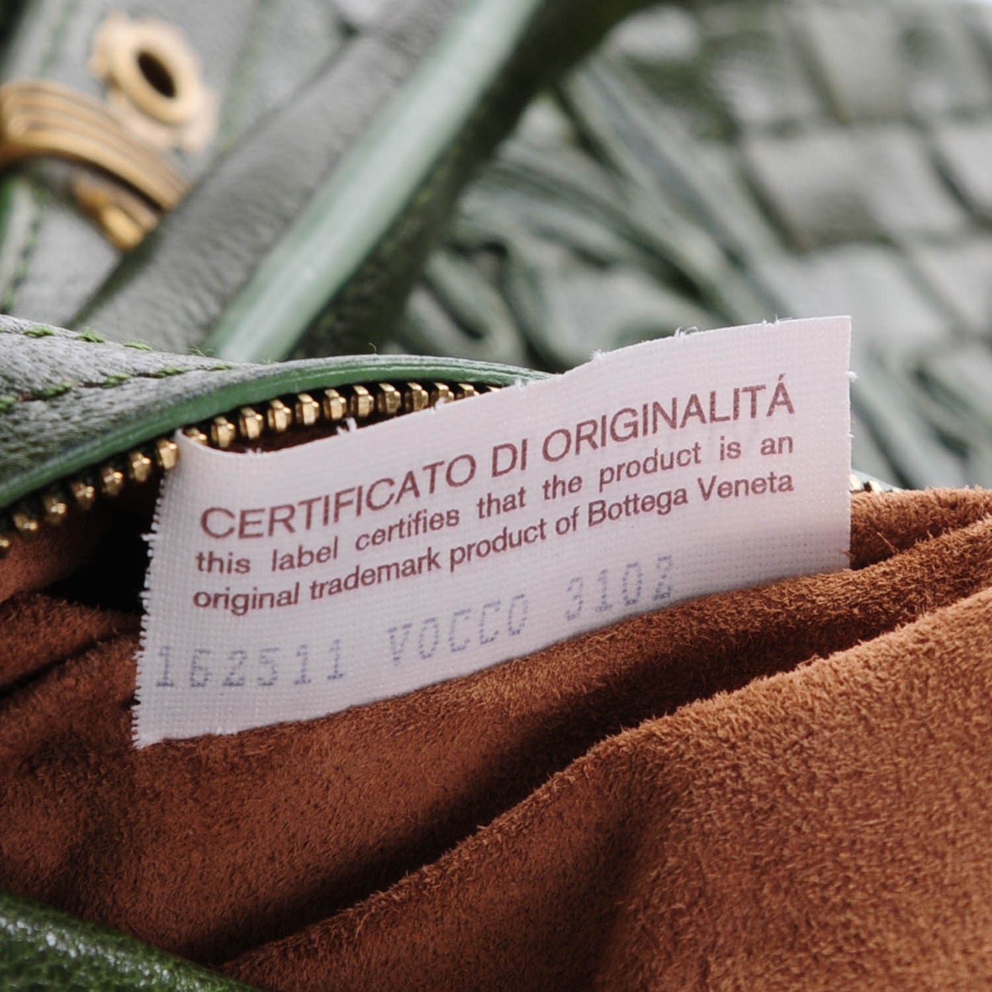 Nappa Intrecciato Cornely Tote Foglia
