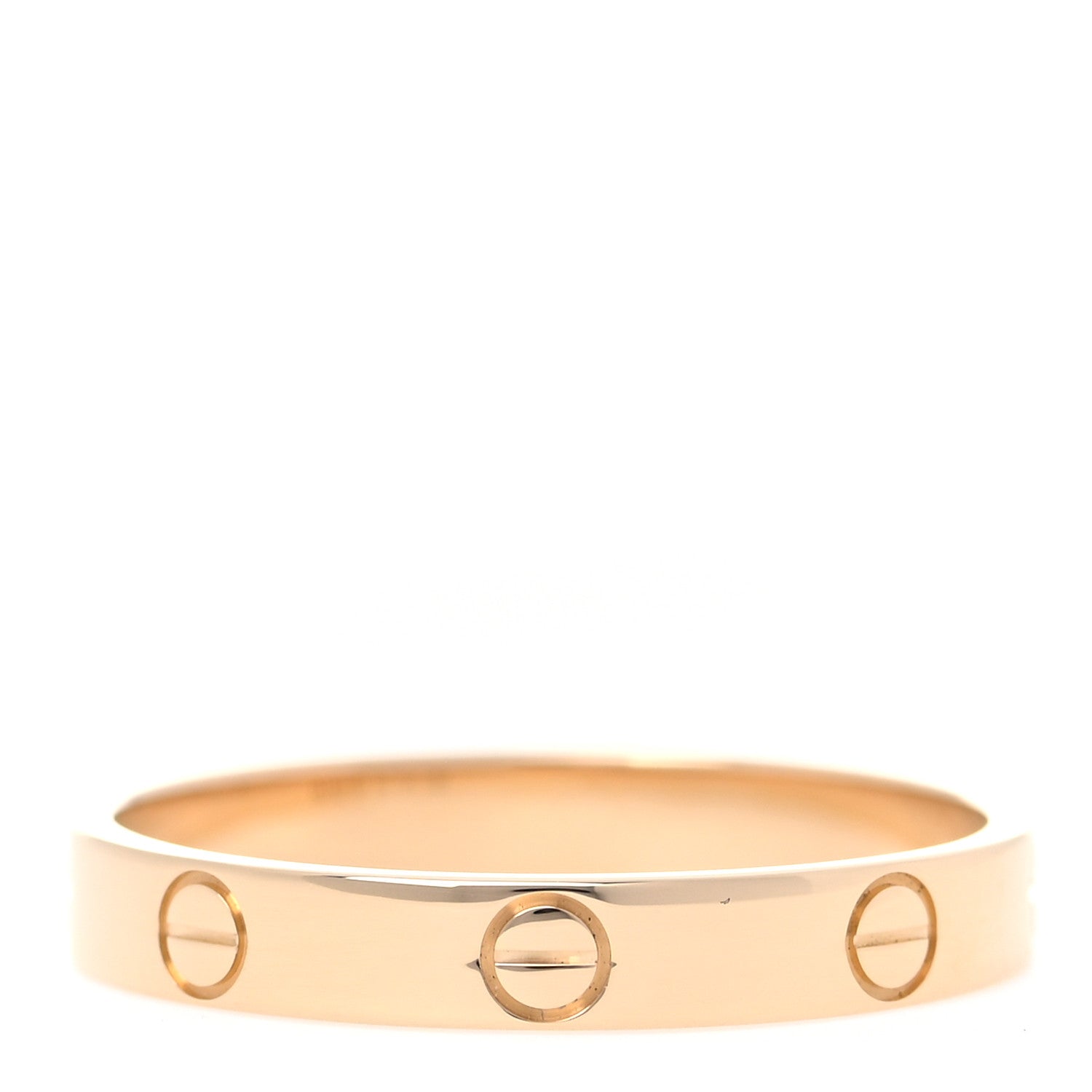 Cartier 18K Yellow Gold 3.5mm LOVE Wedding Band Ring 62 10 3 of 5