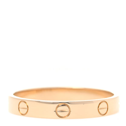 Cartier 18K Yellow Gold 3.5mm LOVE Wedding Band Ring 62 10 3 of 5