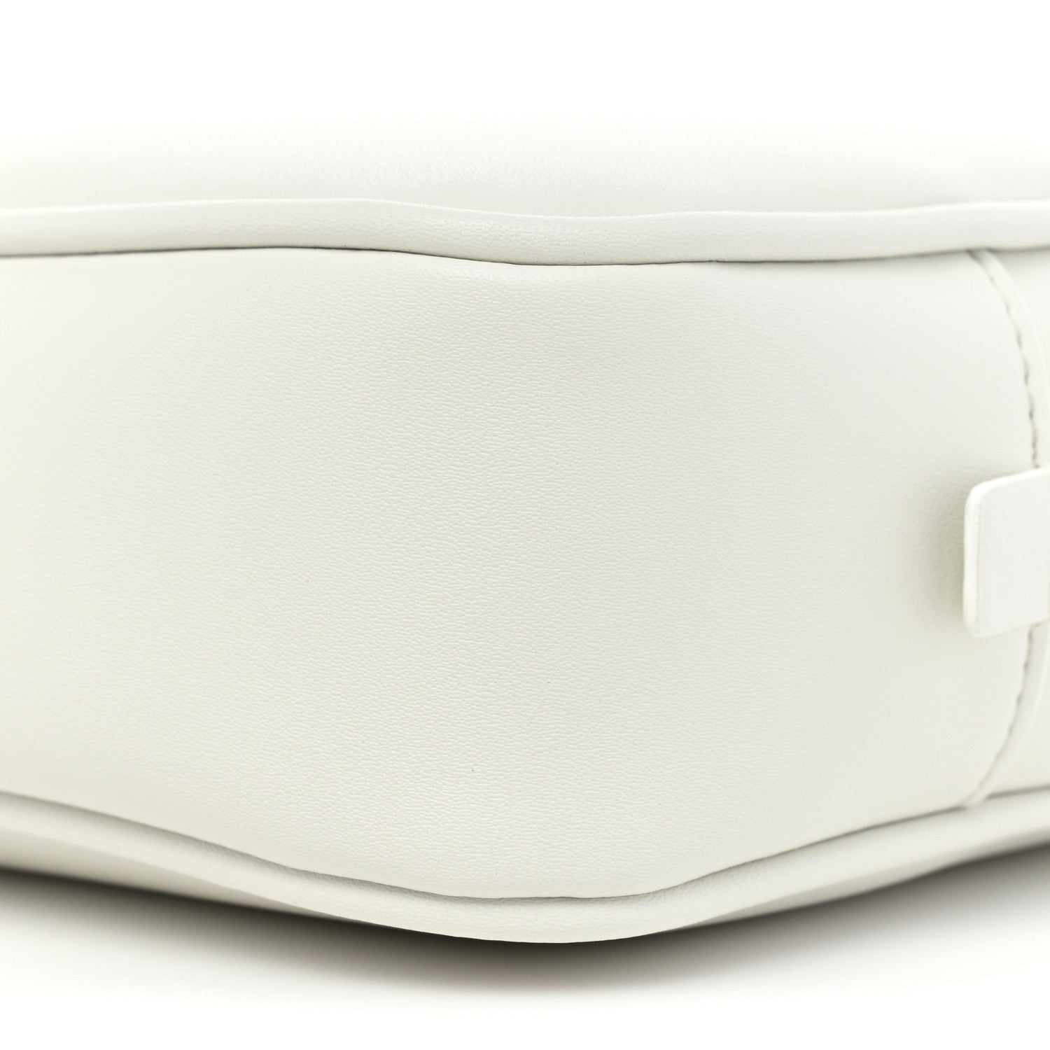 Tom Ford Grained Calfskin Soleil Cosmetic Pouch White 7 of 7