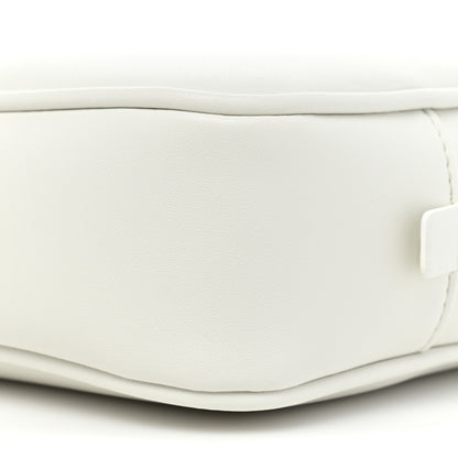 Tom Ford Grained Calfskin Soleil Cosmetic Pouch White 7 of 7