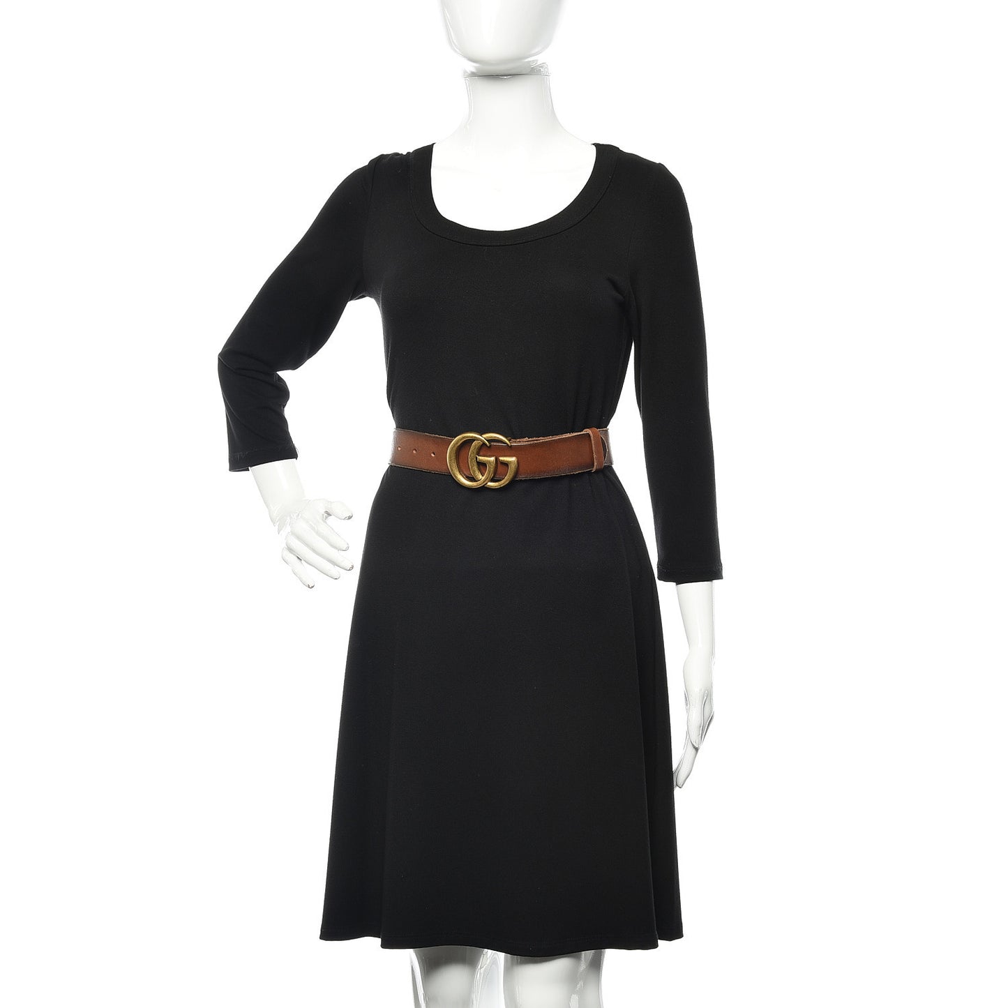 Faded Calfskin Double G 40mm Belt 85 34 Cuir