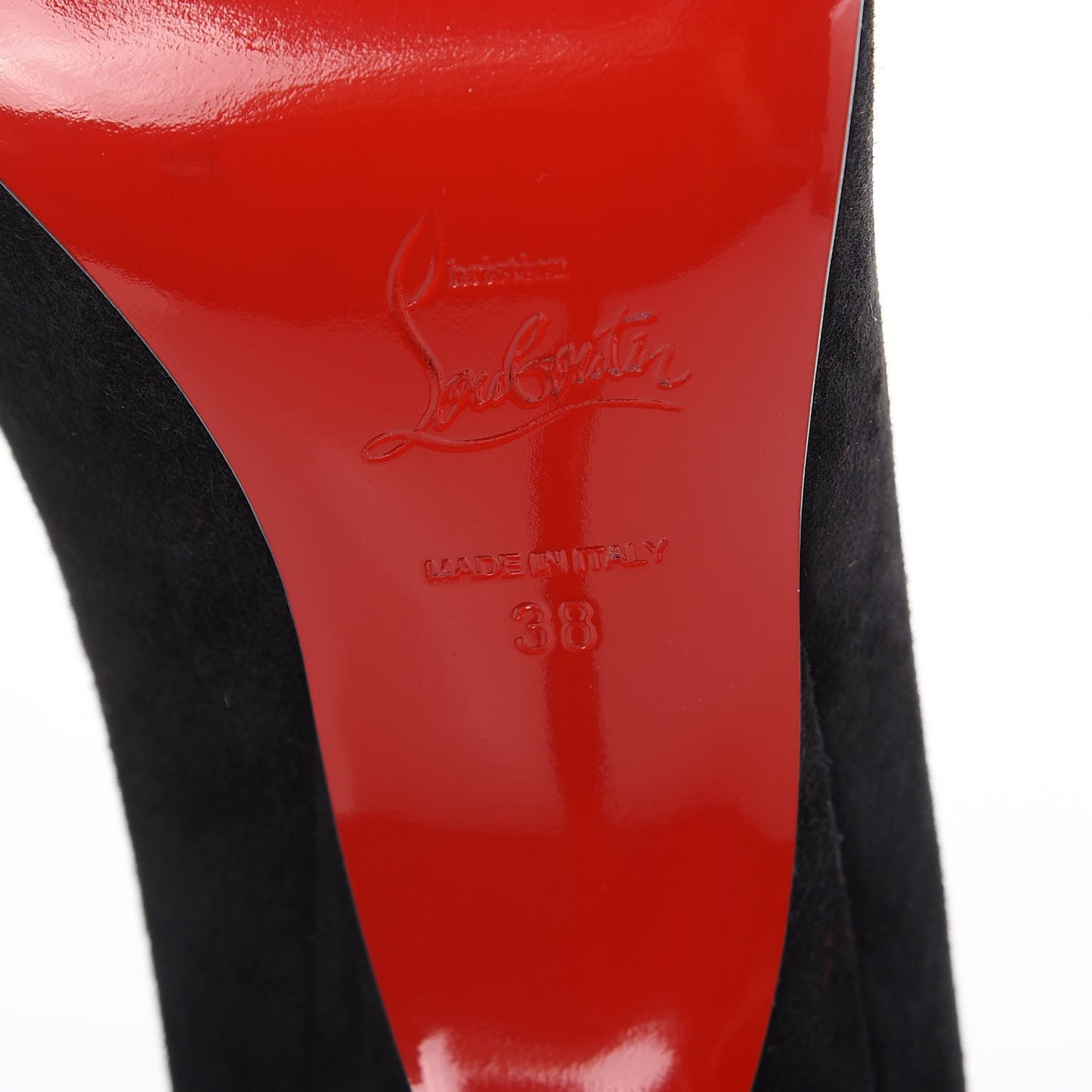 Veau Velours Alminette 100 Pumps 38 Black