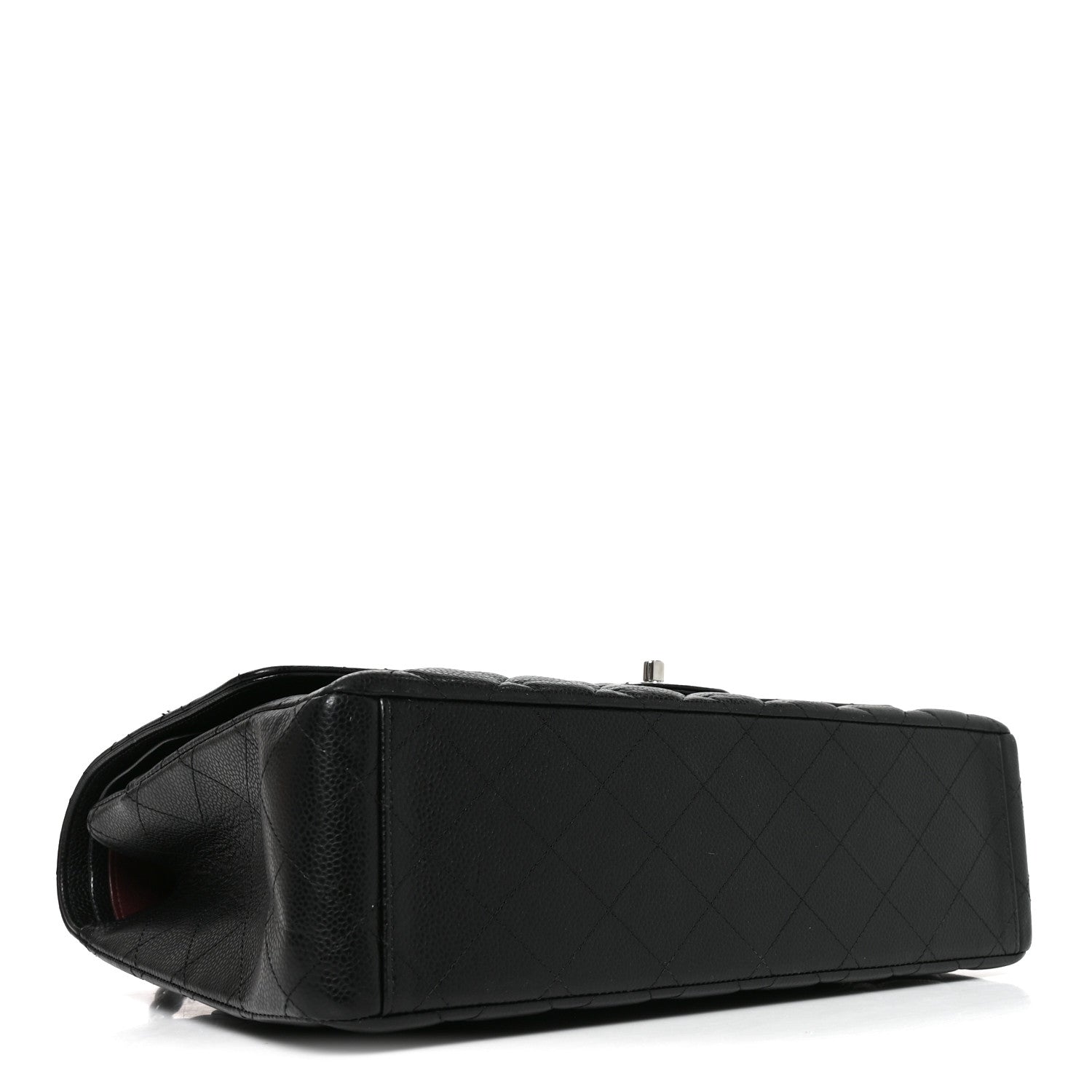 Chanel Caviar Quilted Maxi Double Flap Black 3 of 9
