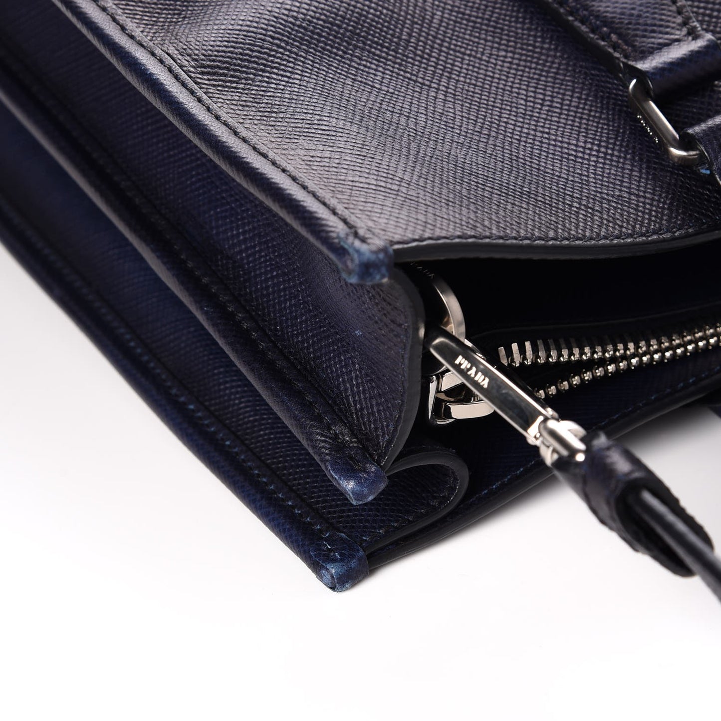 Saffiano Cuir Double Handle Tote Baltico