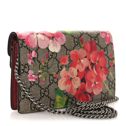 Gucci GG Supreme Monogram Blooms Super Mini Dionysus Shoulder Bag Beige Multicolor Dry Rose 3 of 12