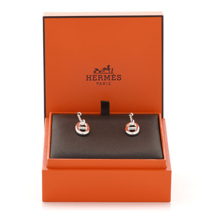 Hermes Sterling Silver Farandole Drop Earrings 6 of 6