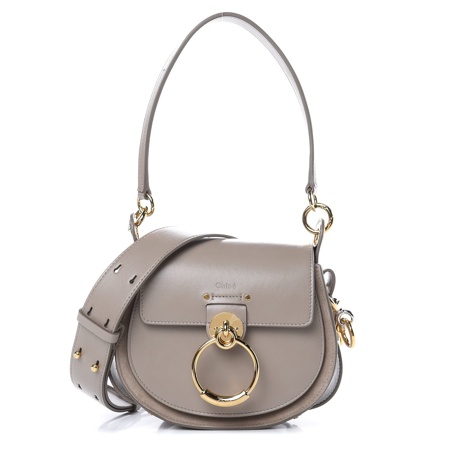 Chloe Calfskin Small Tess Bag Motty Grey 1 of 9