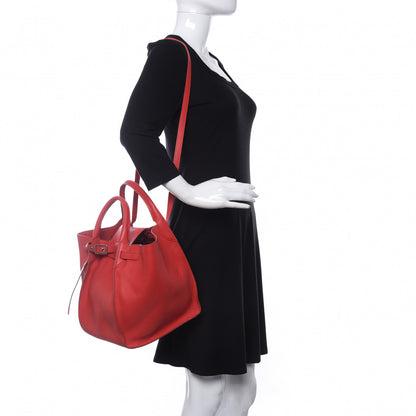 Celine Smooth Calfskin Small Big Bag Red 2 of 10