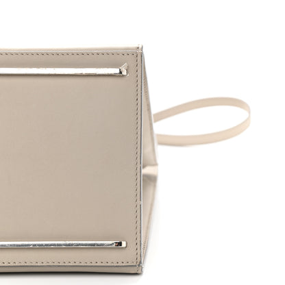 Balenciaga Calfskin Le Dix M Cartable Shoulder Bag Pearl Grey 8 of 13