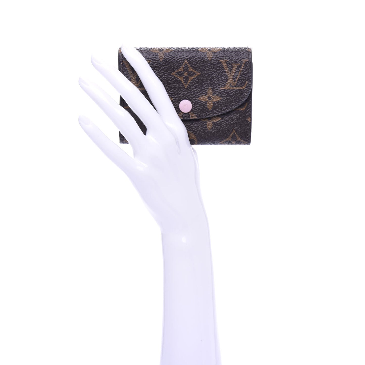 Monogram Rosalie Coin Purse Rose Ballerine