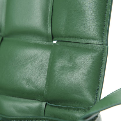 Bottega Veneta Nappa Maxi Intreccio Padded Cassette Crossbody Bag Racing Green 8 of 10