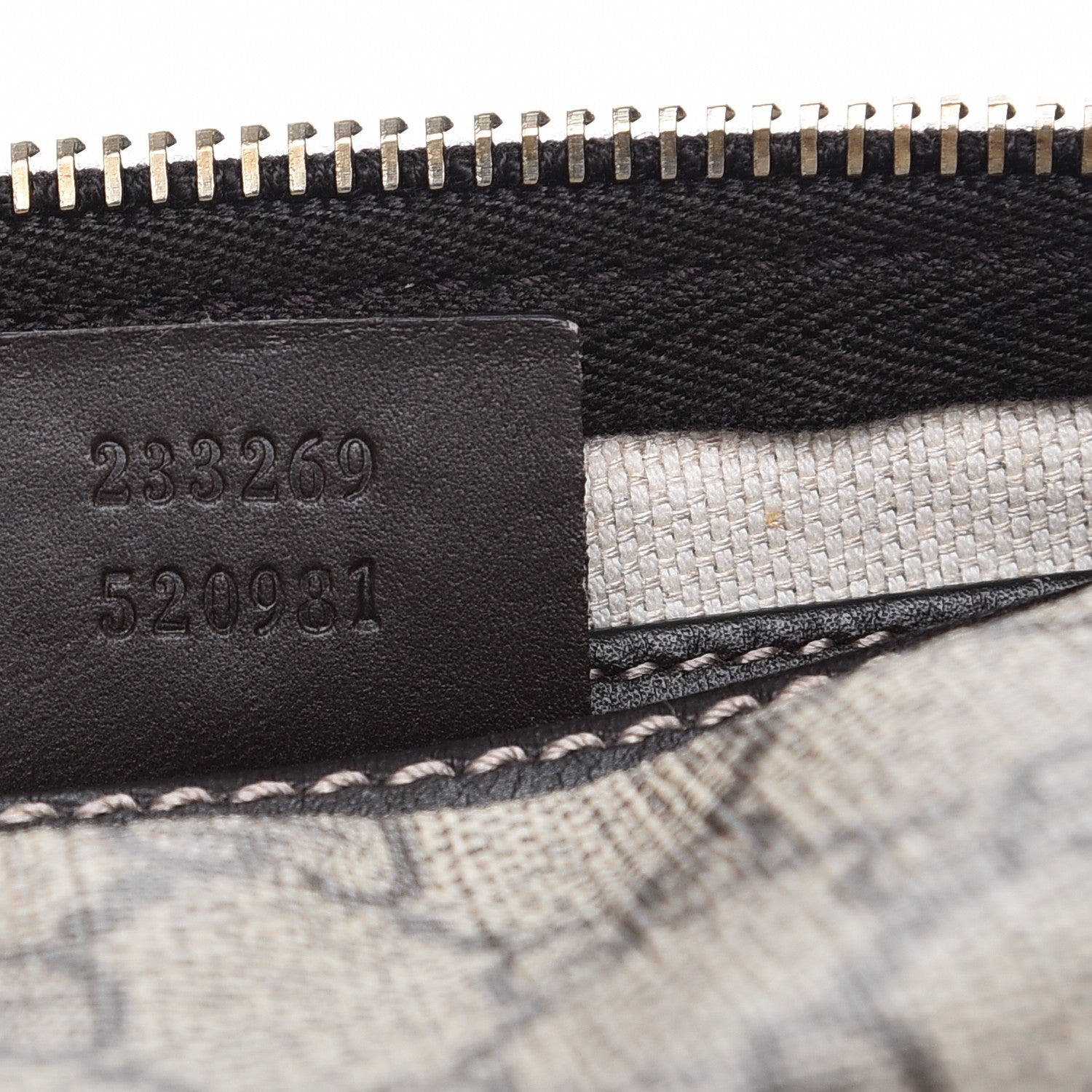 Gucci Supreme Monogram Belt Bag Brown 7 of 7