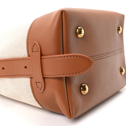 Louis Vuitton Canvas Calfskin Low Key Hobo PM Ecru Cognac 8 of 9