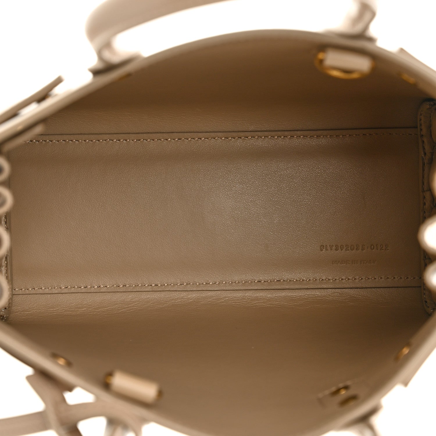 Saint Laurent Smooth Calfskin Nano Sac de Jour Dark Beige 5 of 10