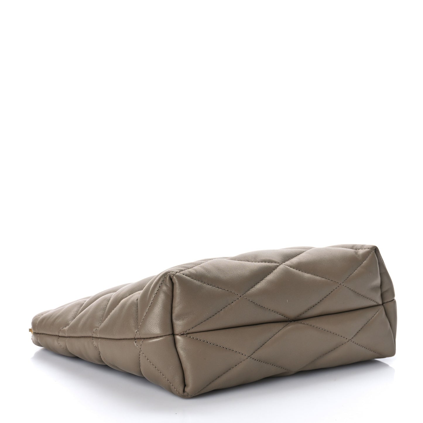 Lambskin Monogram Medium Sade Puffer Taupe
