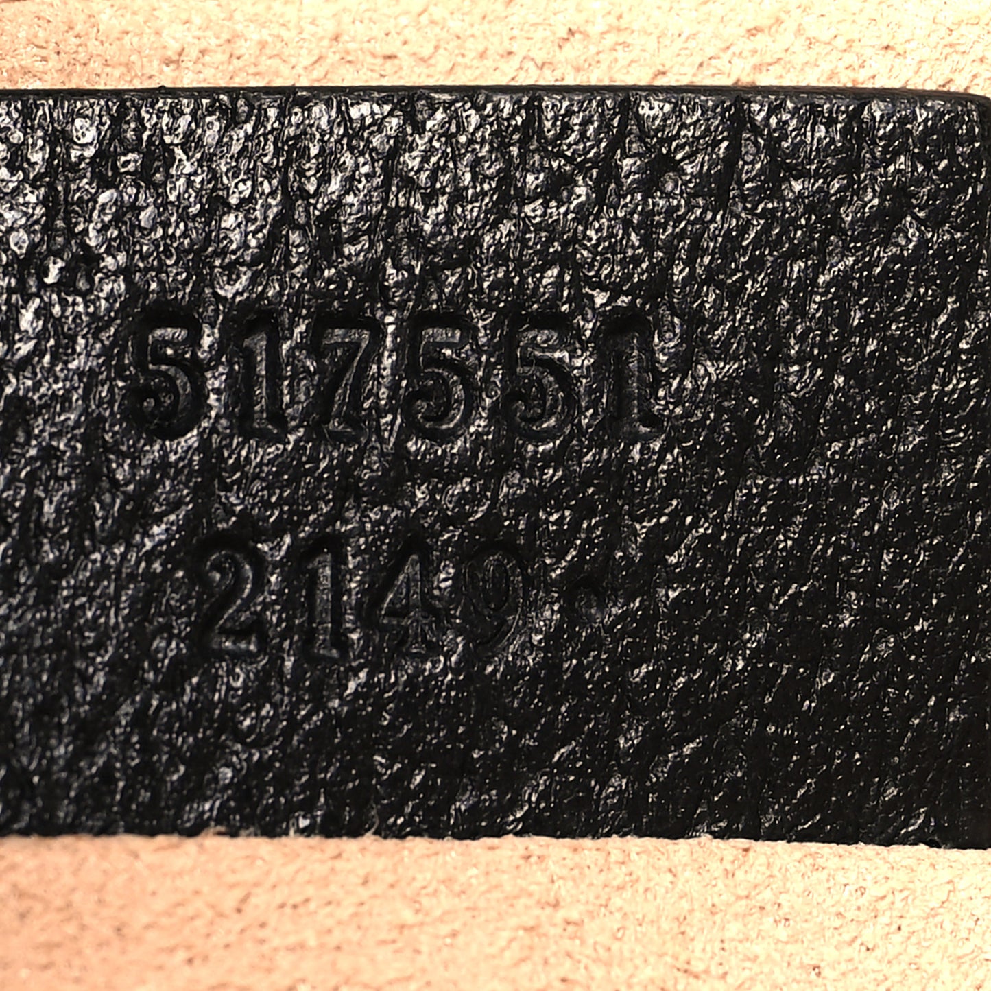 Calfskin Large Ophidia Pouch Clutch Black