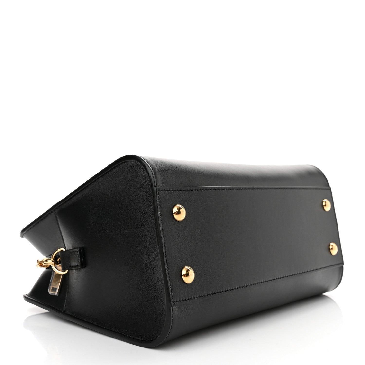 Saint Laurent Calfskin Monogram Baby Cabas Black 4 of 9