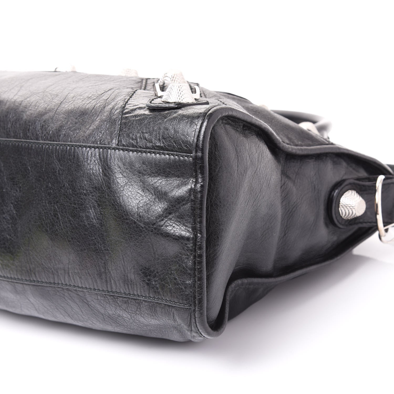 Balenciaga Agneau Giant 21 Silver Hardware City Black 6 of 9