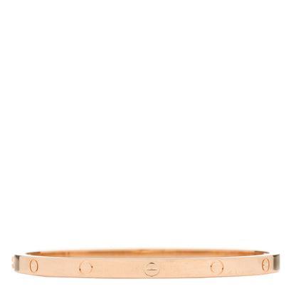 Cartier 18K Pink Gold Small LOVE Bracelet 15 2 of 7