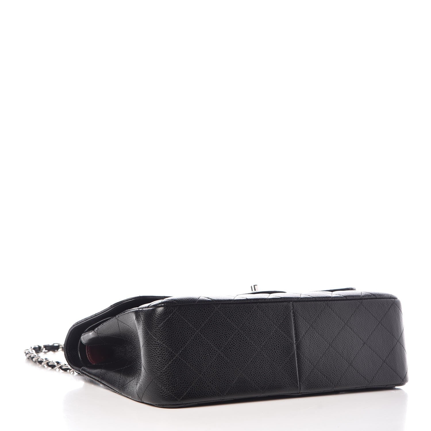 Chanel Caviar Quilted Jumbo Double Flap Black 5 of 11