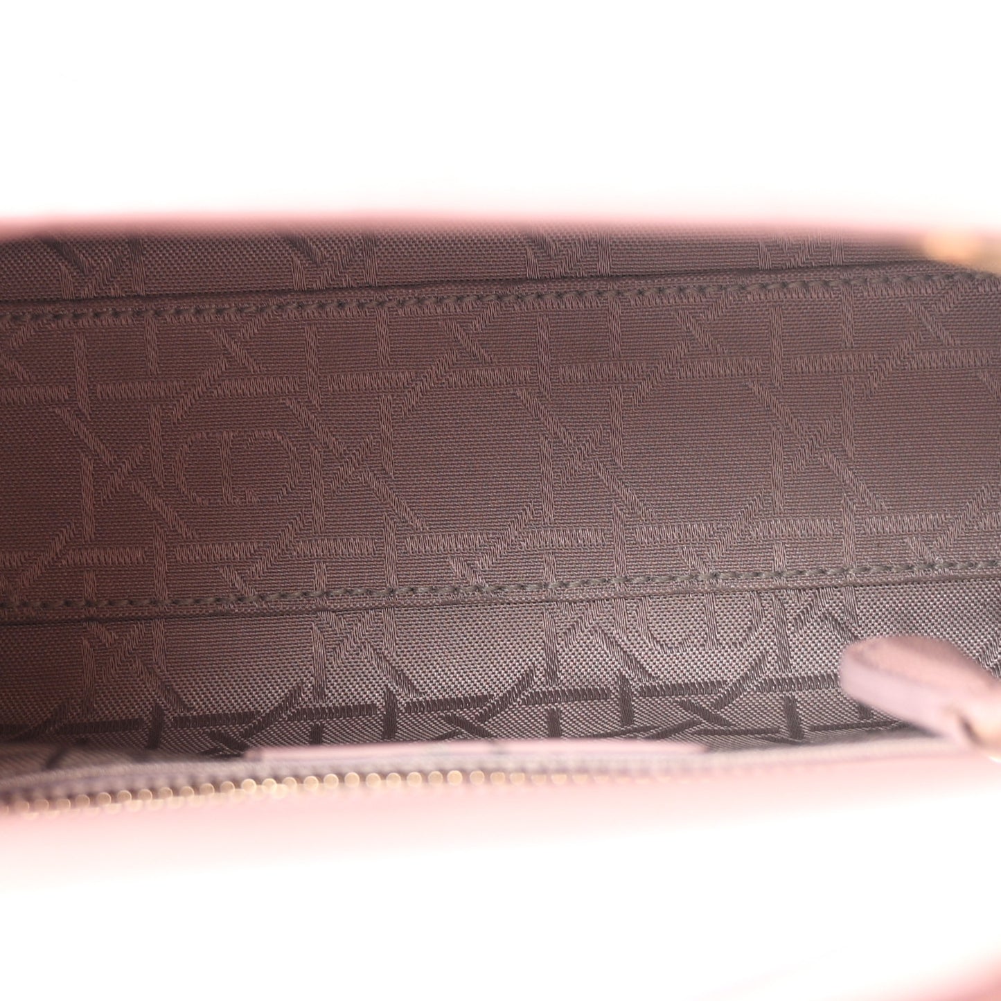 Metallic Lambskin Cannage Mini Lady Dior Lotus