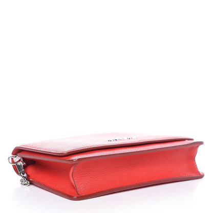 Givenchy Sugar Goatskin Pandora Chain Wallet Red 4 of 8