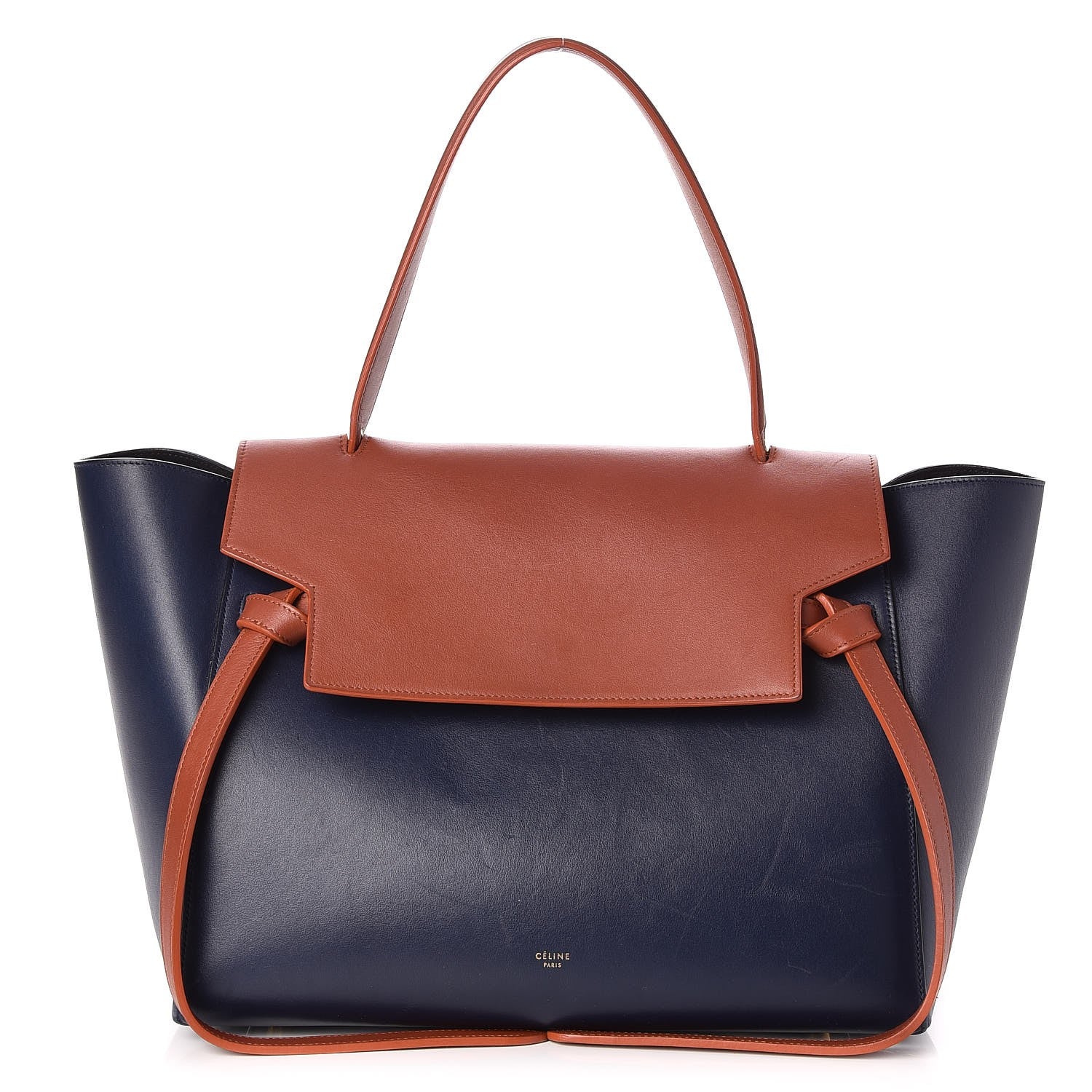 Celine Smooth Calfskin Small Belt Bag Midnight 1 of 8